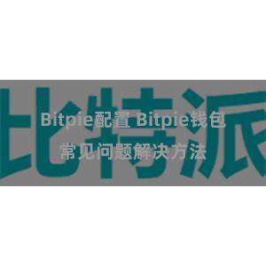 Bitpie配置 Bitpie钱包常见问题解决方法