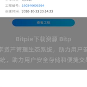 Bitpie下载资源 Bitpie钱包：打造数字资产管理生态系统，助力用户安全存储和便捷交易。