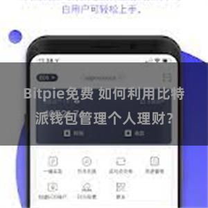 Bitpie免费 如何利用比特派钱包管理个人理财？